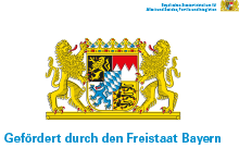 Logo Freistaat Bayern Foerderung durch Sozialministerium